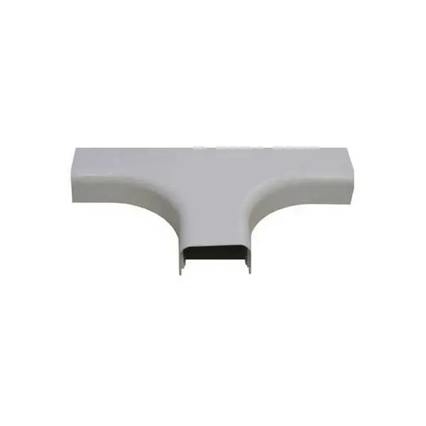 0.5-Inch White Tee Fitting – Modular Raceway Component 1