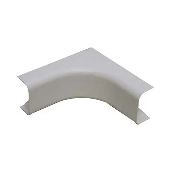 1-1/2-Inch White Inside Corner Trim For Wire-Hide Systems 1