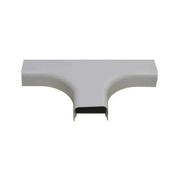 1-Inch White Tee Connector – Raceway Installation Accessory 1