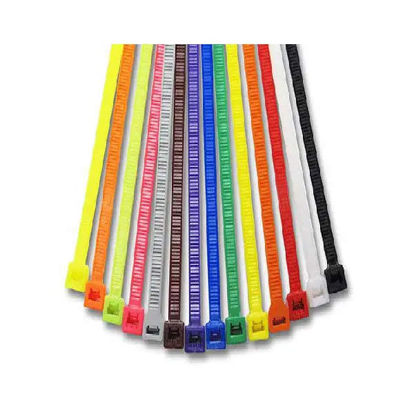 11-Inch Assorted-Color Nylon Cable Ties – 100-Pack Variety Set 1
