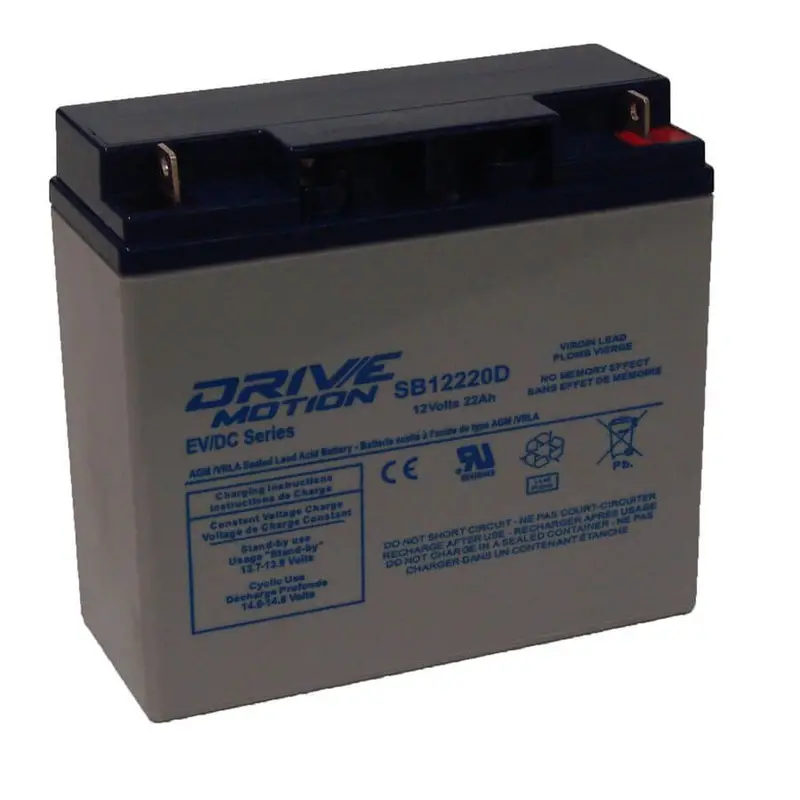 12V 22Ah Sla Battery Replacement For Topin Tp12-21 (Nb Terminal) 1