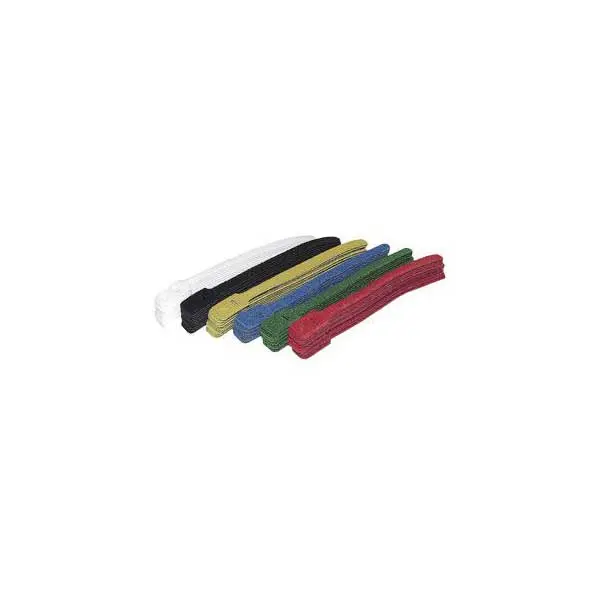 13-Inch Yellow Hook-And-Loop Wire Tie 1