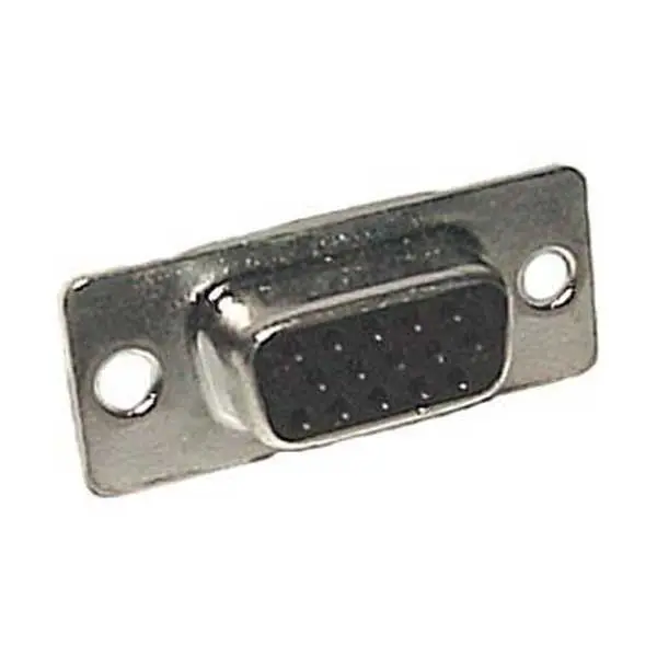 15-Pin High-Density Female D-Sub Solder Connector 1