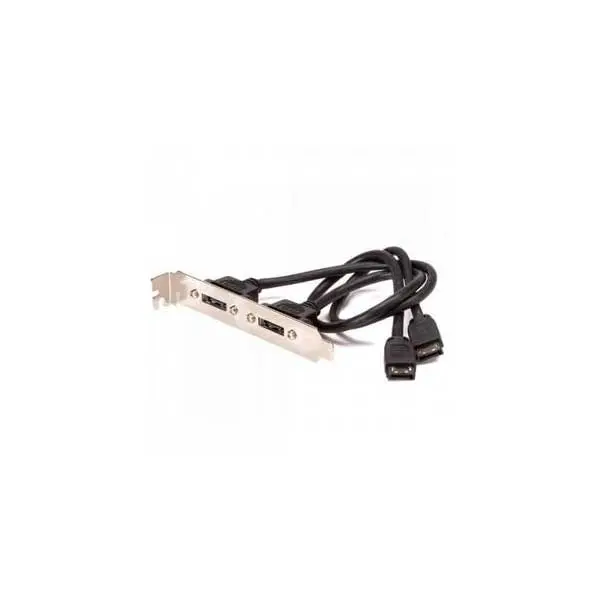 2-Port Esata Pci Bracket With Integrated Cable Assembly 1