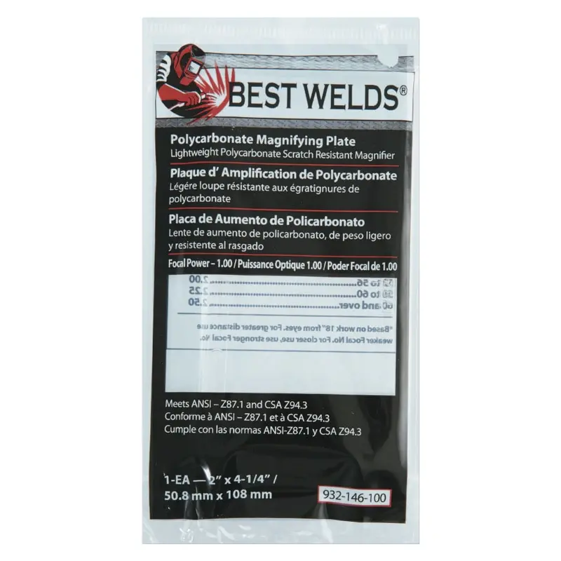 2" × 4.25" Polycarbonate Magnifying Lens – 901-932-146 2