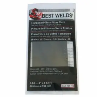 2" × 4.25" Shaded Glass Filter Plate – 901-932-105 1
