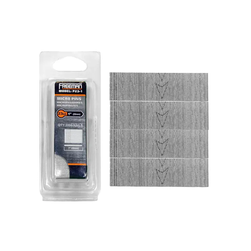 23-Gauge Headless Micro Pins, 1-Inch Length, Glue-Collated (2000-Pack) 1
