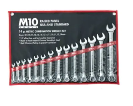 23-Piece Full-Range Combination Wrench Set (6–32 Mm) – Professional Grade 1