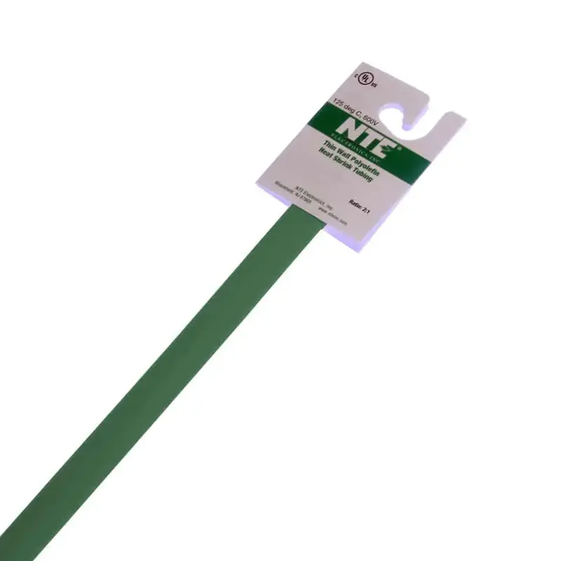 3/8-Inch Green Thin-Wall Heat Shrink Tubing – 2:1 Ratio, 4 Ft 1