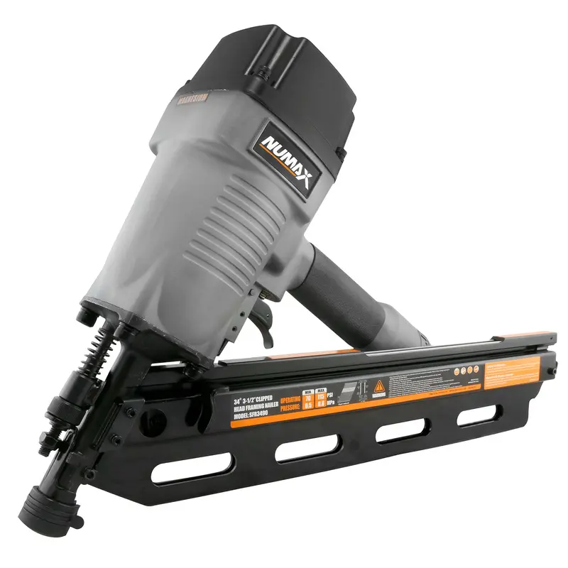 34-Degree Pneumatic Framing Nailer — 3-1/2-Inch Heavy-Duty Drive 1