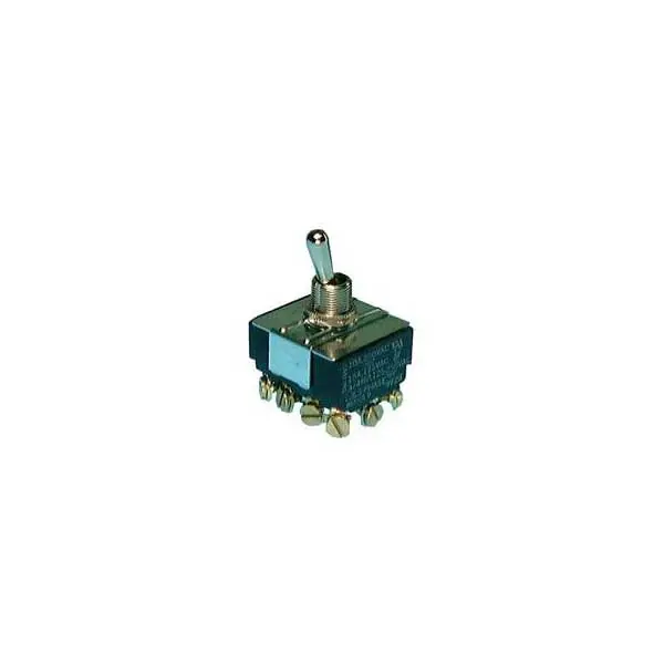 3Pdt On-Off-On Heavy-Duty Bat Handle Toggle Switch 1