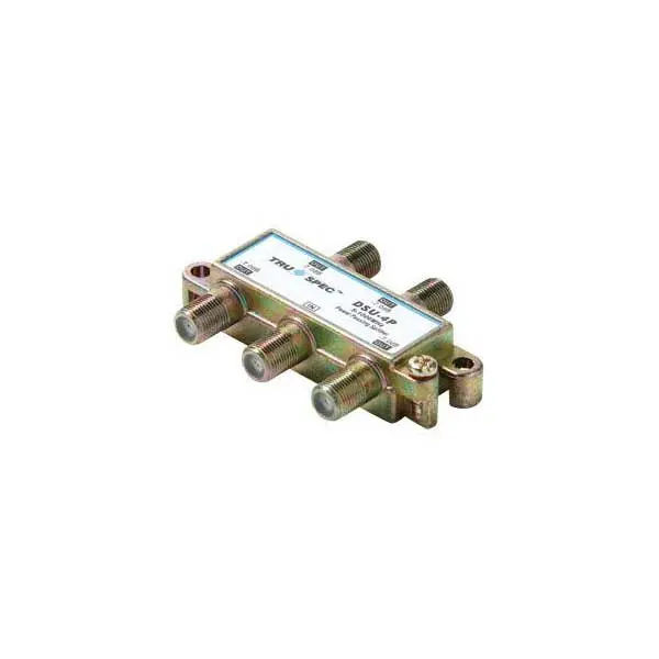 4-Port Emi-Shielded Matv Signal Splitter For Cable Tv Distribution 1