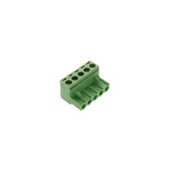 5-Position Horizontal Euromag Female Terminal Block 1