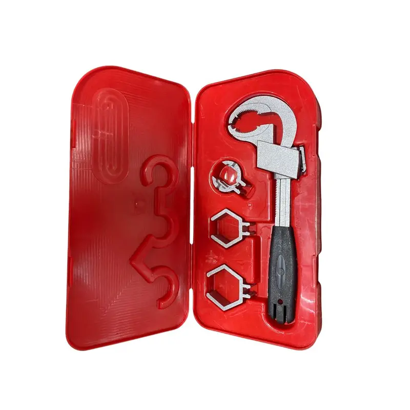 Adjustable Wrench For Bathroom Plumbing – Multifunctional Pipe Grip Tool 1