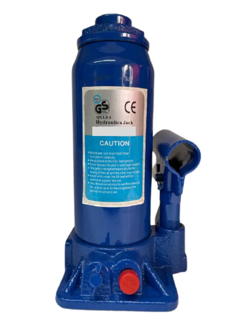 Aiko 10-Ton Hydraulic Bottle Jack – Blue-Anodized, Entry-Level Heavy-Duty Lift (Model Bj-11027) 1