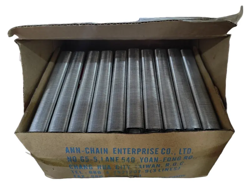 Aiko Ac73 Hog Ring (C-Ring) – Galvanized Steel, 18,000-Piece Box, Ideal For Upholstery & Netting 1