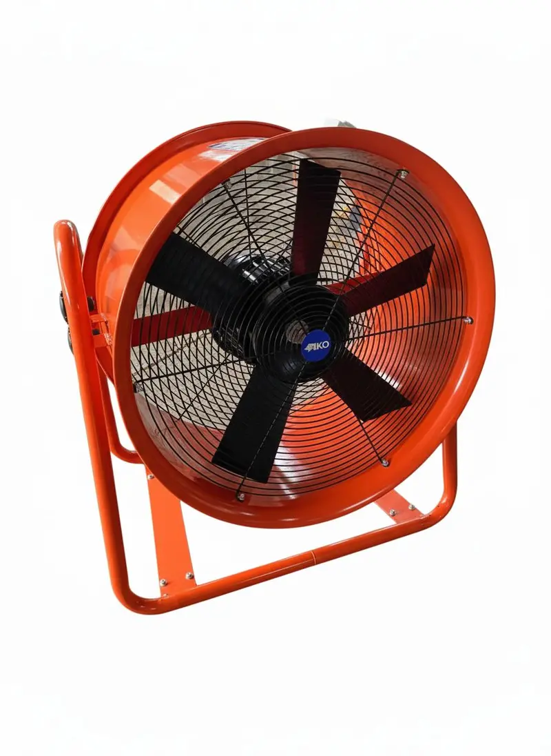 Aiko Blr-A24-3 Industrial Blower: 24-Inch, 415V, 1450 Rpm, Mounted On Castor Wheels 1