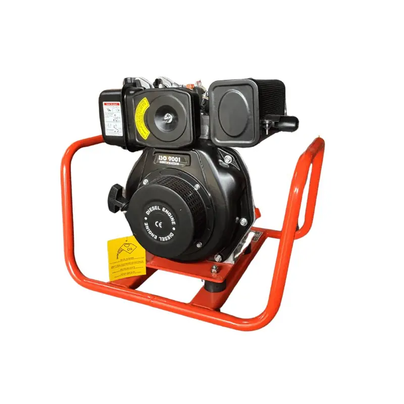Aiko Cv-Ze-5 Diesel Vibrator Engine – 178F Model W/ Fixed Base & Coupling Pin 1