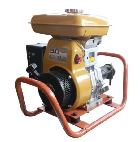 Aiko Cv-Zn-2 Gasoline-Powered Concrete Vibrator With Robin Ey20 Engine, Includes Base And Coupling 1