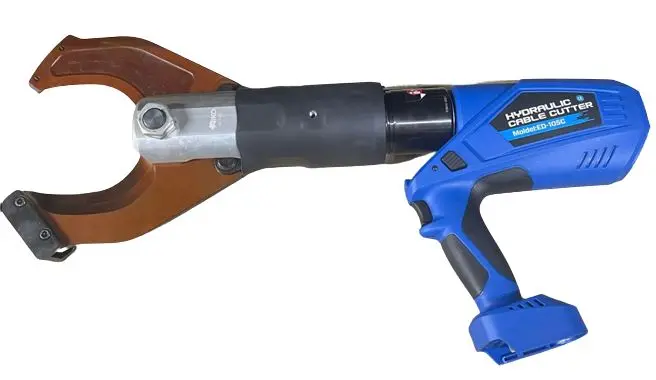 Aiko Ed-105C 18V Cordless Hydraulic Cable Cutter – 105Mm Cutting Range, 5.0Ah Battery 1