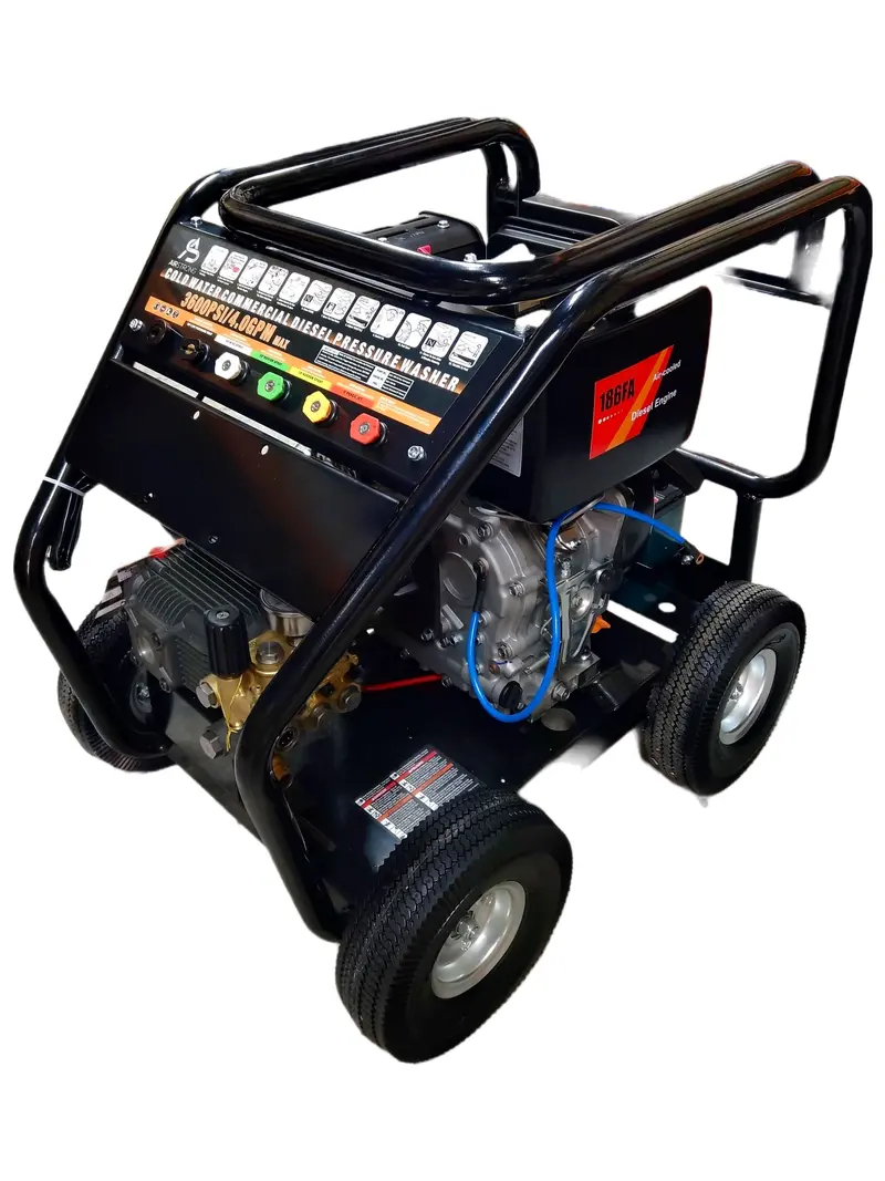 Aiko Hpw-3Wz-3600Jdr Diesel-Powered Pressure Washer Pump – 200 Bar, Gear-Driven 1