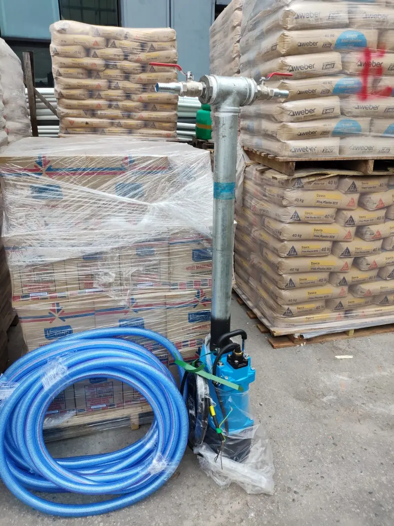 Aiko Kbz33.7-Wb 3.7Kw Truck Wash Bay Pump – 415V, 5Hp, 3" Outlet W/ Fire Hose Sprayer 1
