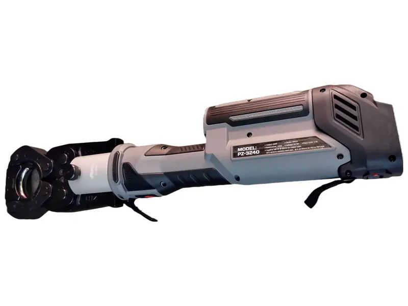 Aiko Pz-3240 Cordless Pipe Crimping Tool – 18V, M-Type Jaw, Stainless Steel 1