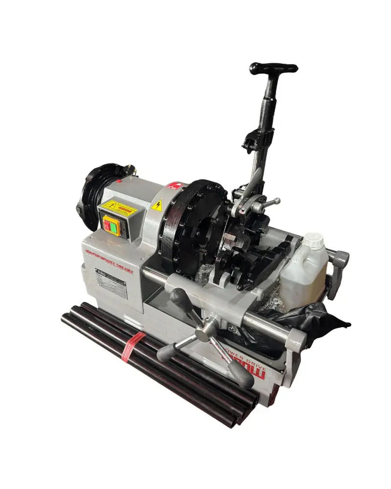 Aiko Tm-Ak-Pt80Cb Threading Machine – 1/2″–3″ Carbon Steel Pipe Threader (1800W) 1