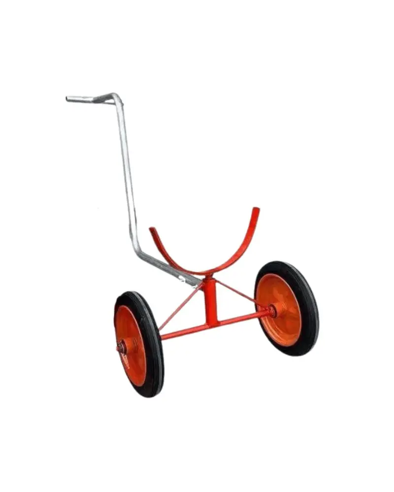 Aiko Trl-Pt-400 Heavy-Duty Fire Pipe Transport Trolley – 400Kg Load Capacity, 400Mm Wheel Base 1