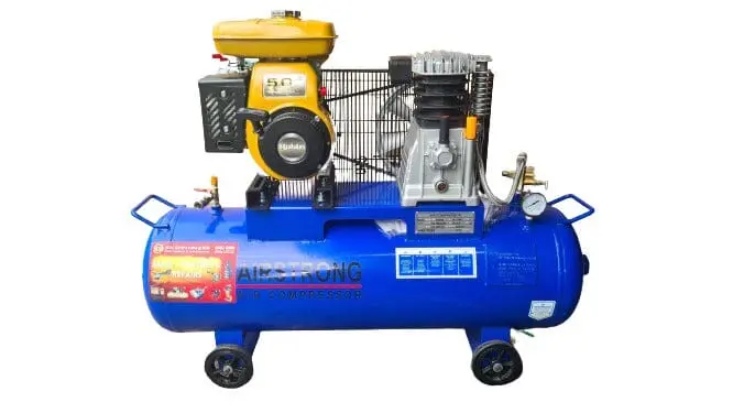 Airstrong Assa30-100R Gas-Powered Air Compressor – 3Hp Robin Engine, 100L Tank (Model Assa30-100R) 1