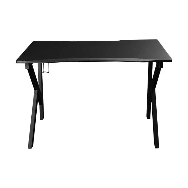 Akracing Summit Series Black Gaming Desk – Height-Adjustable, Sturdy Frame With Cable Management Features 1