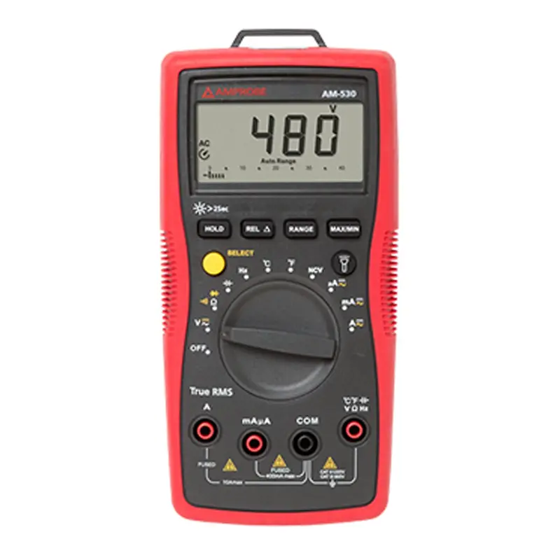 Amprobe Am-530 True-Rms Multimeter – Contractor-Grade Electrical Testing Instrument 1