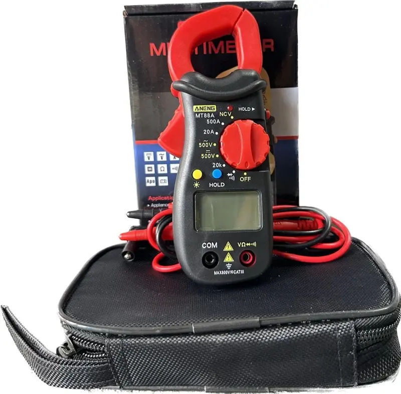 Aneng Meter-Mt88A Clamp Meter – 20A To 500A Current Range 1
