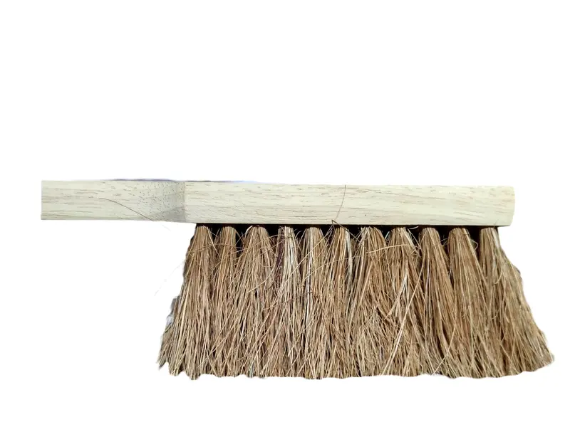 Bansiter 6-Inch Coconut Fiber Brush – Ergonomic Handle Included 1
