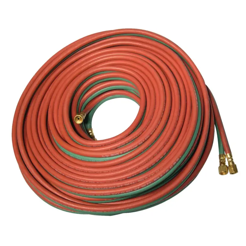 Best Welds Twin-Braided Welding Hoses — 3/8", 50 Ft, Compatible With All Fuel Gases 1