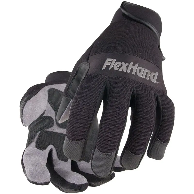 Black Stallion 19Fx-Blk Flexhand Value Mechanics Work Glove 1