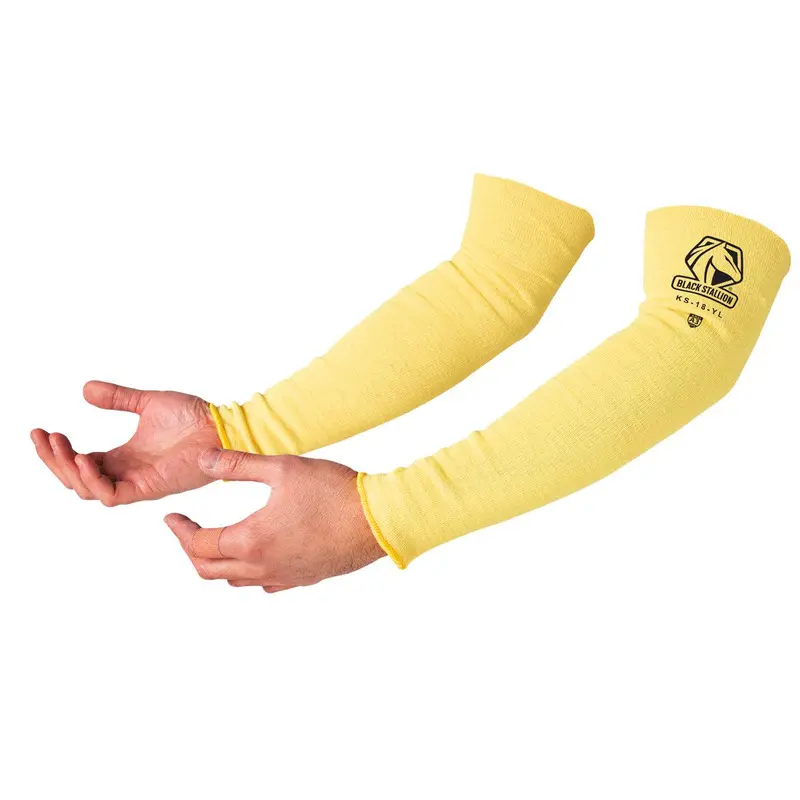 Black Stallion Kevlar Knit A3 Cut-Resistant Sleeves – Ks-23 (No Thumb Slot) 1