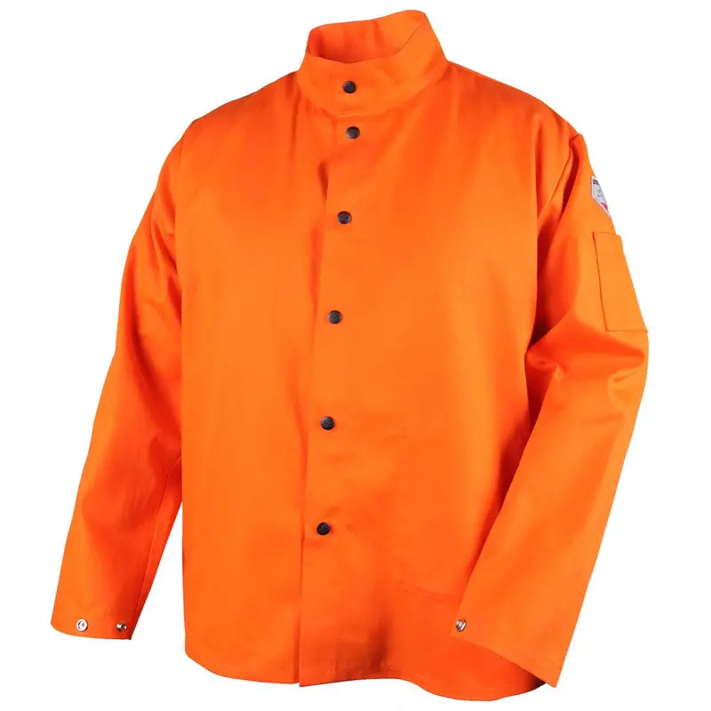 Black Stallion Truguard 200 Orange Fr Cotton Welding Jacket – Fo9-30C 1