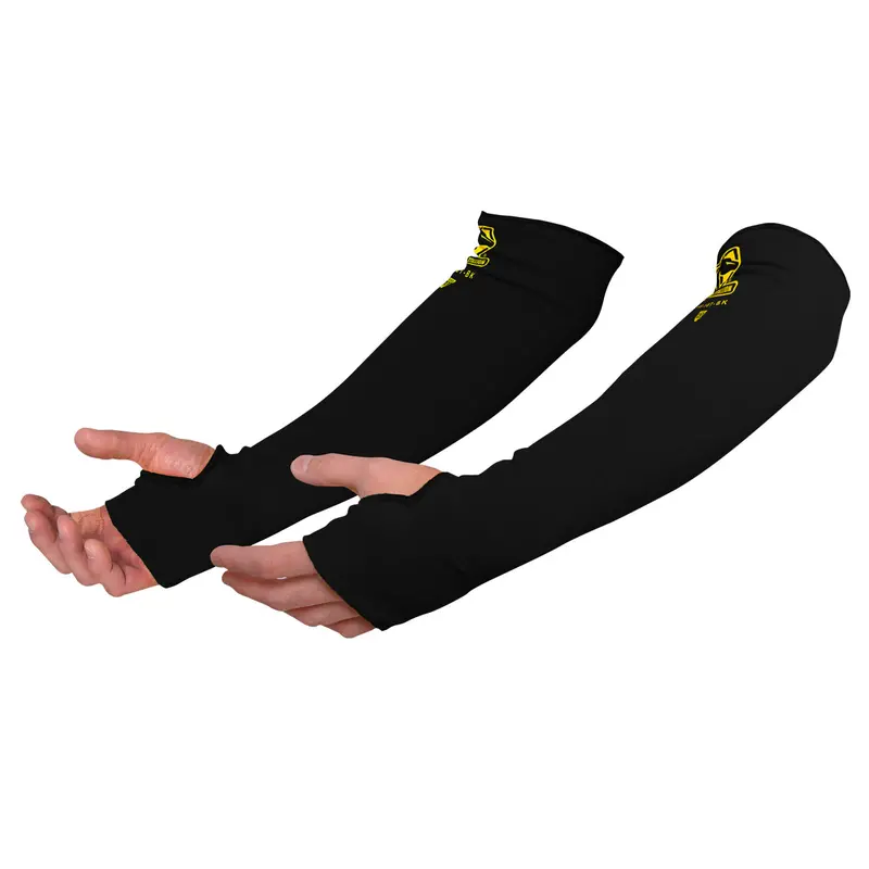 Black Stallion Twaron Knit Cut-Resistant Sleeves – Ansi A3 Level Protection (Ar1518-Bk) 1