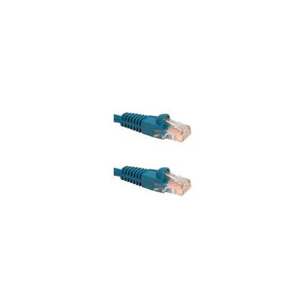 Blue Cat5E Booted Ethernet Patch Cable – 14 Foot Medium-Length Lan Cable 1