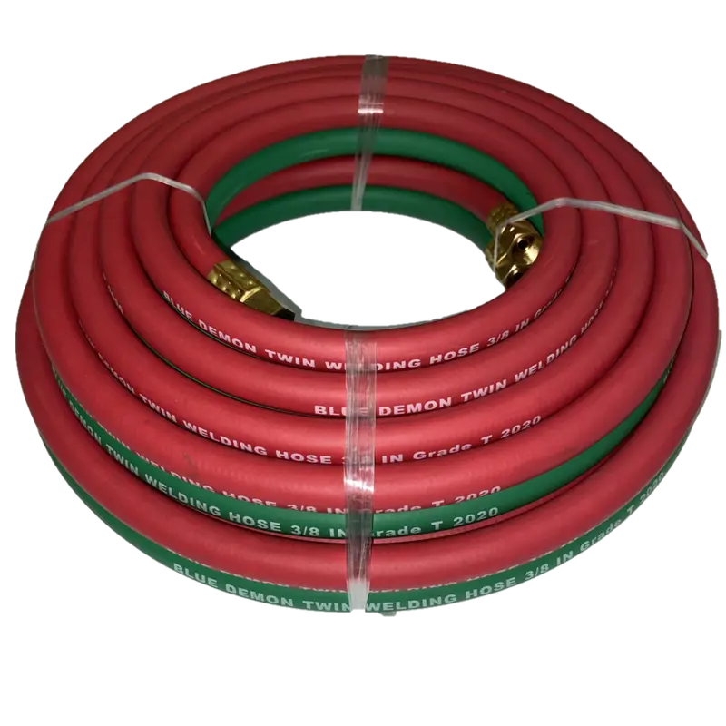 Blue Demon T-Grade Twin Welding Hose – 3/8" Id × 25 Ft (Wmshti38X25T) 1