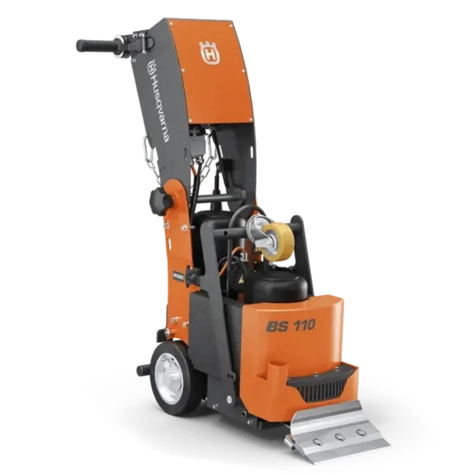 Bs110 Husqvarna Walk-Behind Concrete Floor Scraper 1