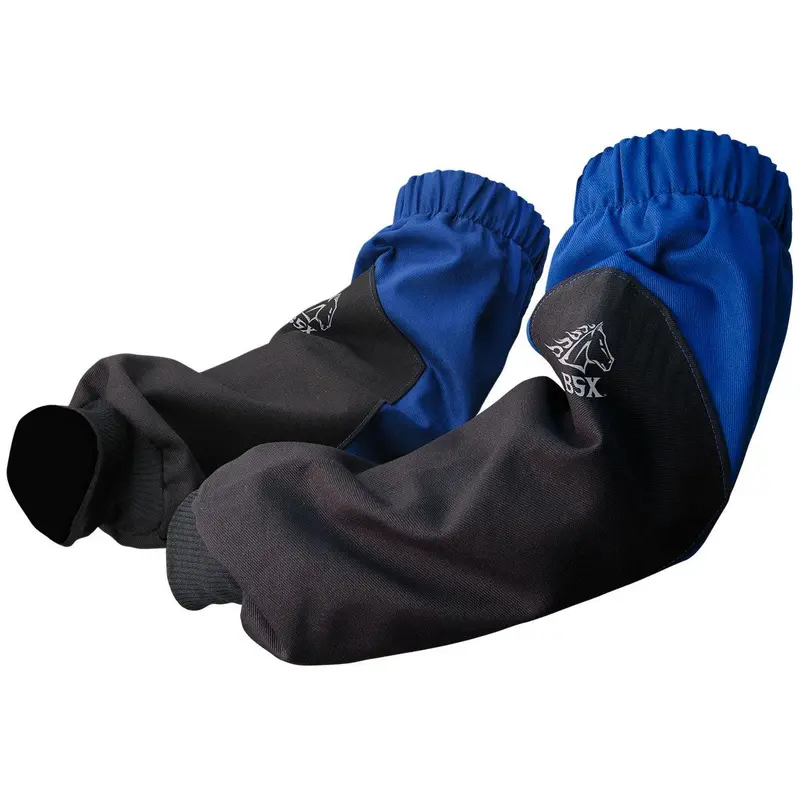 Bsx Flame-Resistant Reinforced Sleeves – Royal Blue & Black 1