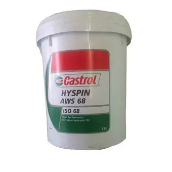 Castrol Aws 68 Hydraulic Oil – 20-Liter Drum (Model Oil-C6820) 1