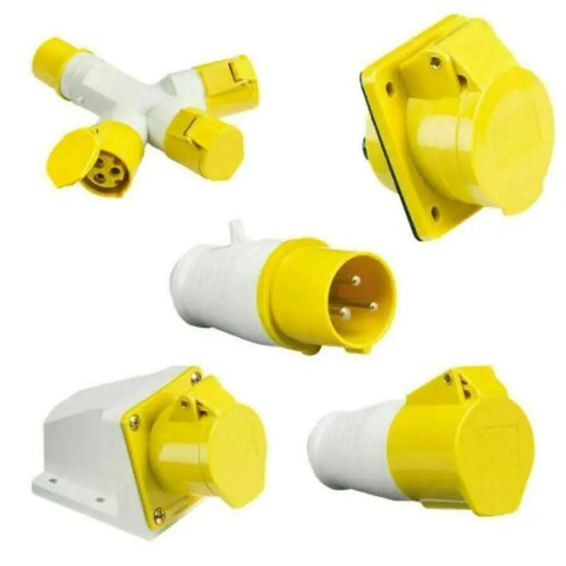 Cee 110V Industrial Plug And Socket Set 1
