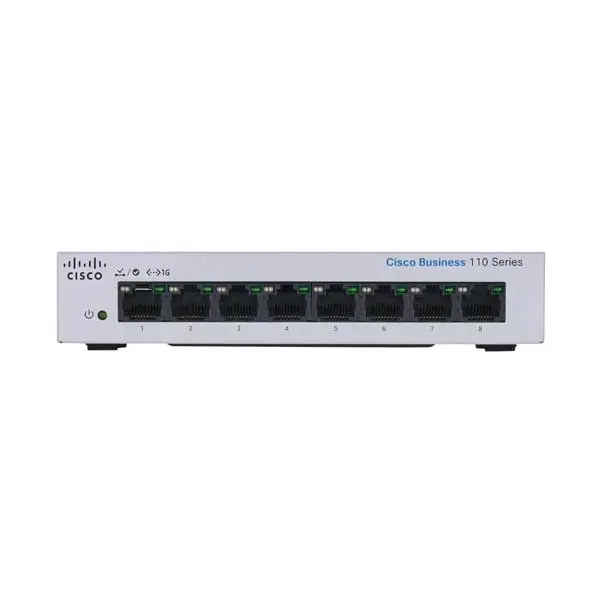 Cisco Cbs110-8T-D-Na: 8-Port Unmanaged Gigabit Business Switch 1