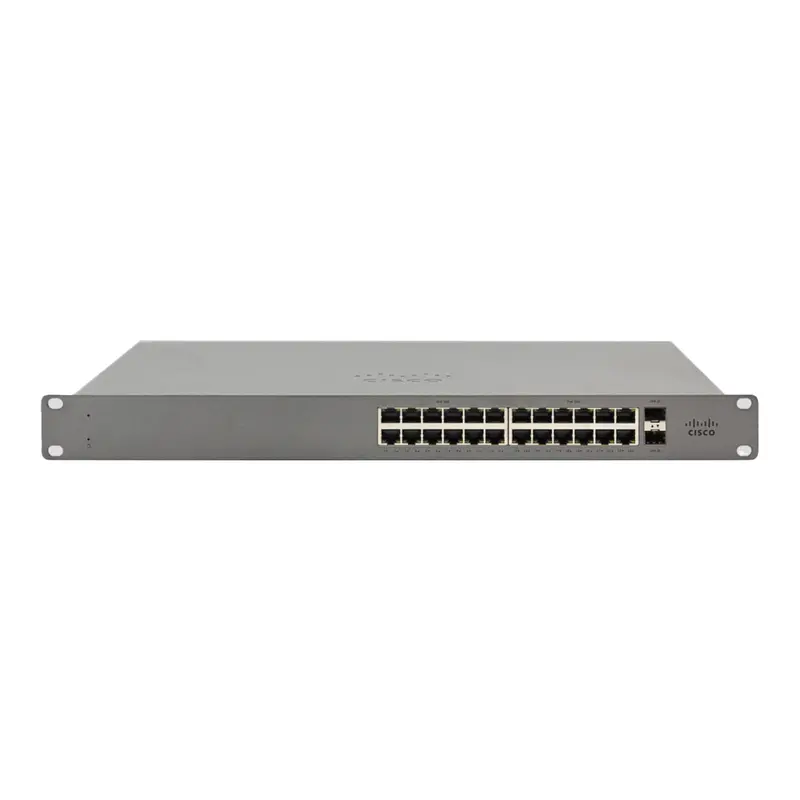 Cisco Meraki Go Gs110-24P 24-Port Managed Poe Gigabit Switch With 2 Sfp Slots (Gs110-24P-Hw-Us) 1