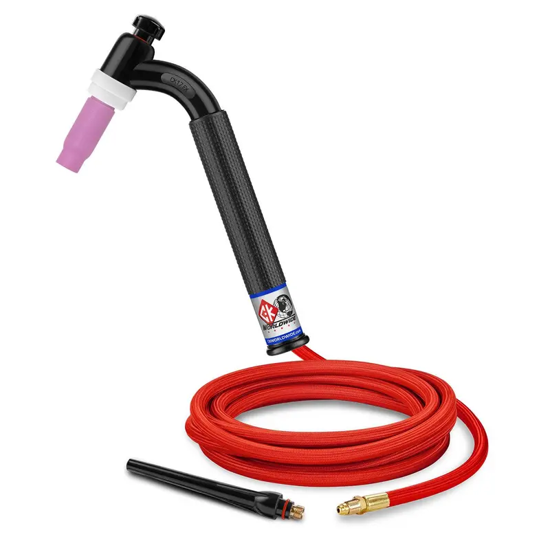 Ck Worldwide 150A 17-Style Flex-Head Tig Torch – Compact Design With Superflex Cable 1