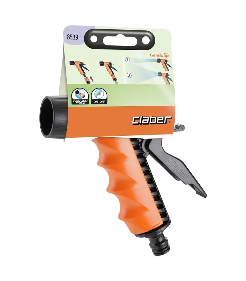 Claber #8539 Adjustable Spray Pistol For Irrigation And Garden Use 1