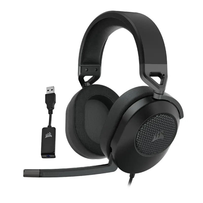 Corsair Hs65 Wired 7.1 Surround Sound Gaming Headset – Carbon Black 1